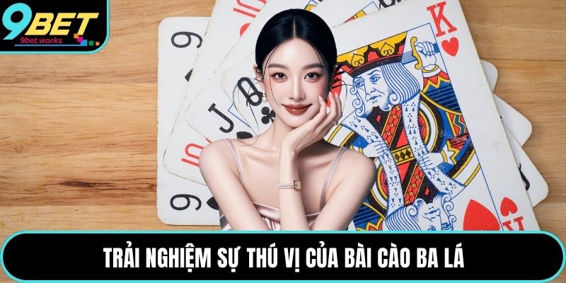 Trải nghiệm sự thú vị của bài cào ba lá